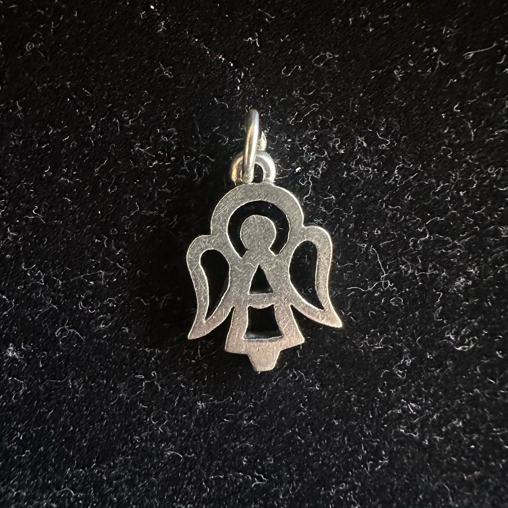James Avery Silver Angel charm